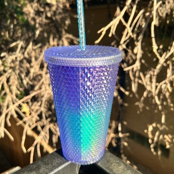 Starbucks Purple and Blue Ombre Studded Tumbler grande - Picture 3 of 5